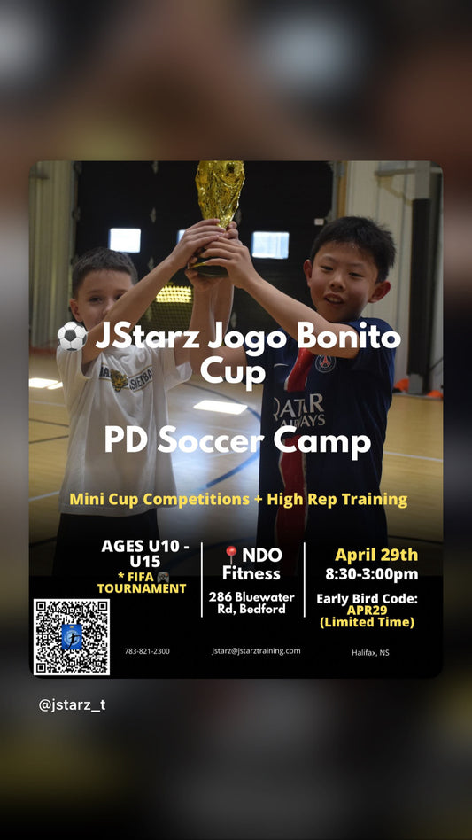 ⚽ JStarz Jogo Bonito Cup PD Soccer Camp