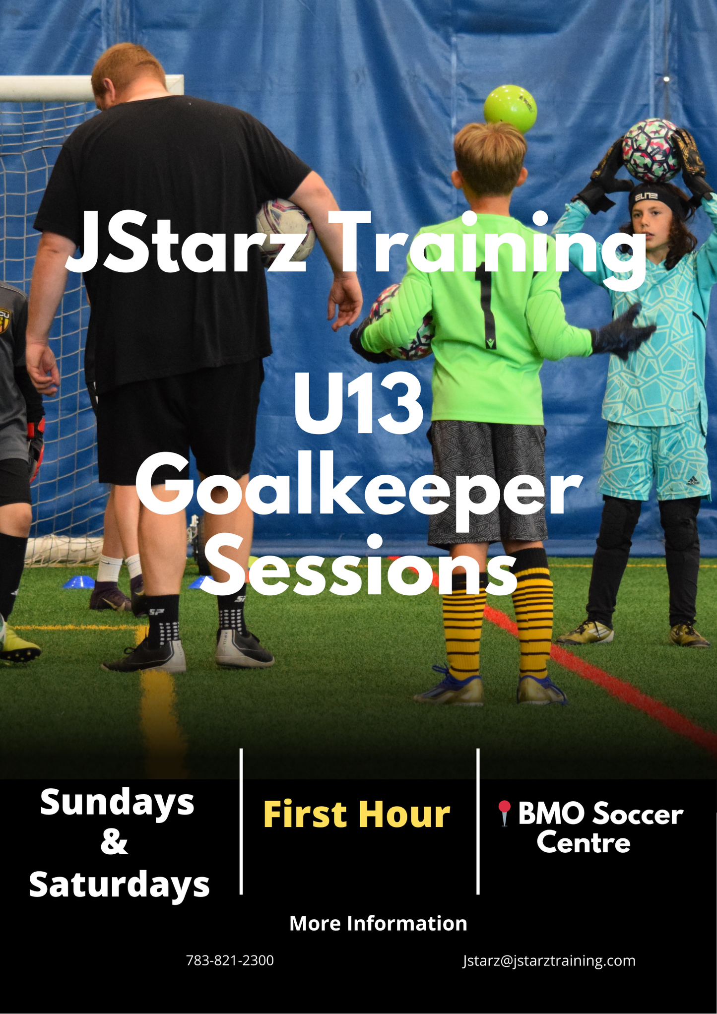 U13 Group Goalkeeper Sessions (Ages 8-13)