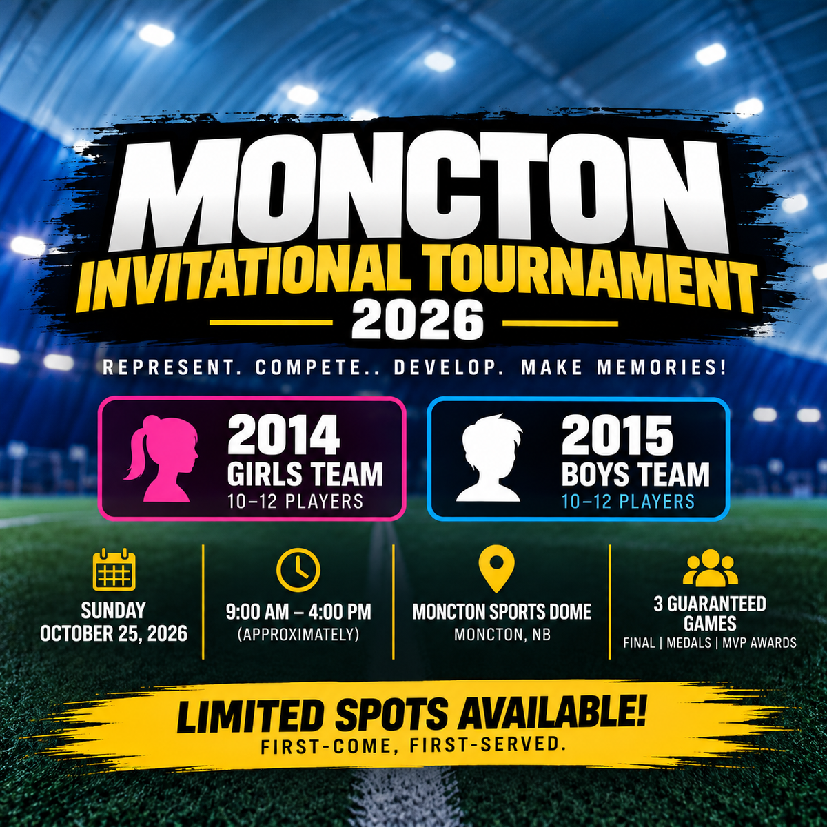 ⚽ JStarz Moncton Invitational Tournament 2026